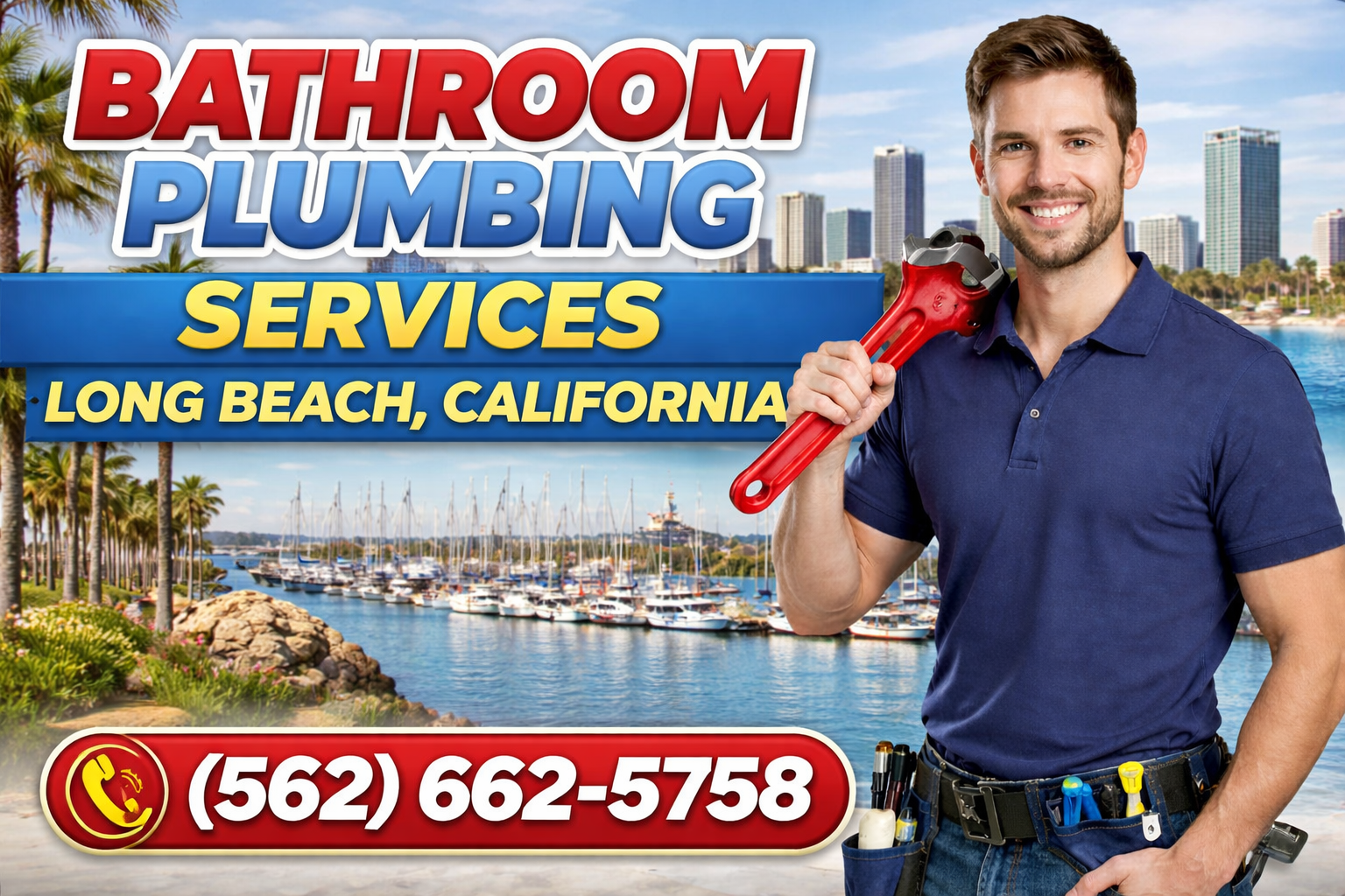 Bathroom Plumbing Services in Long Beach