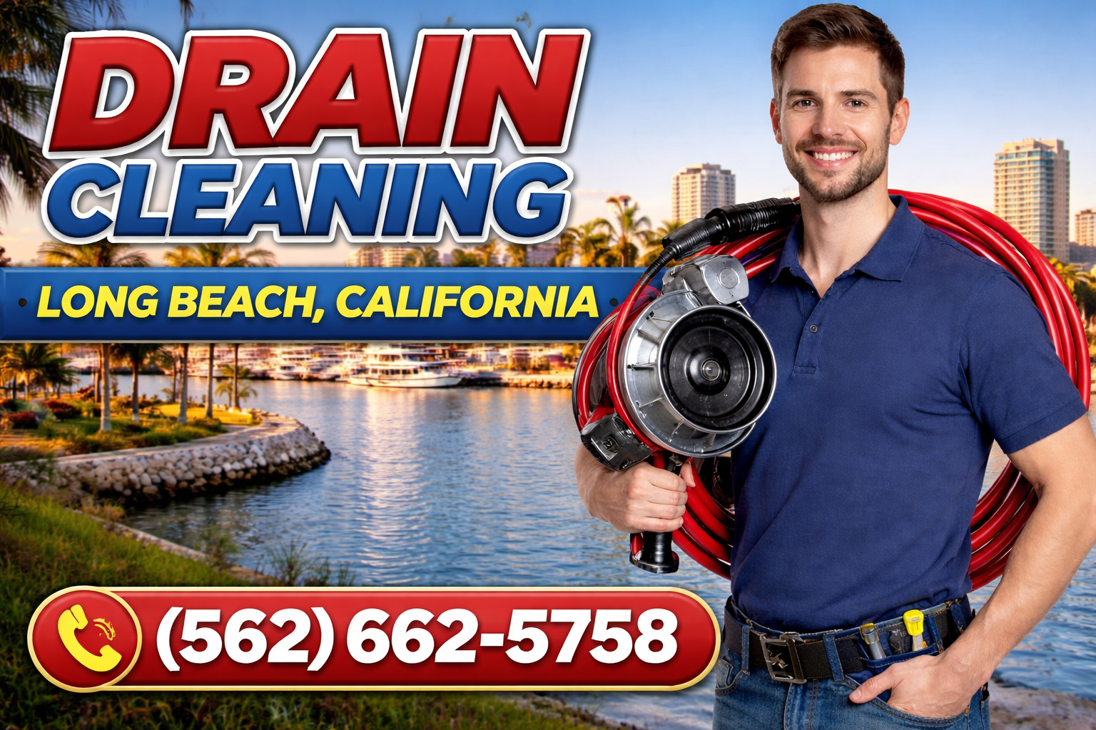 Drain Cleaning Services in Long Beach