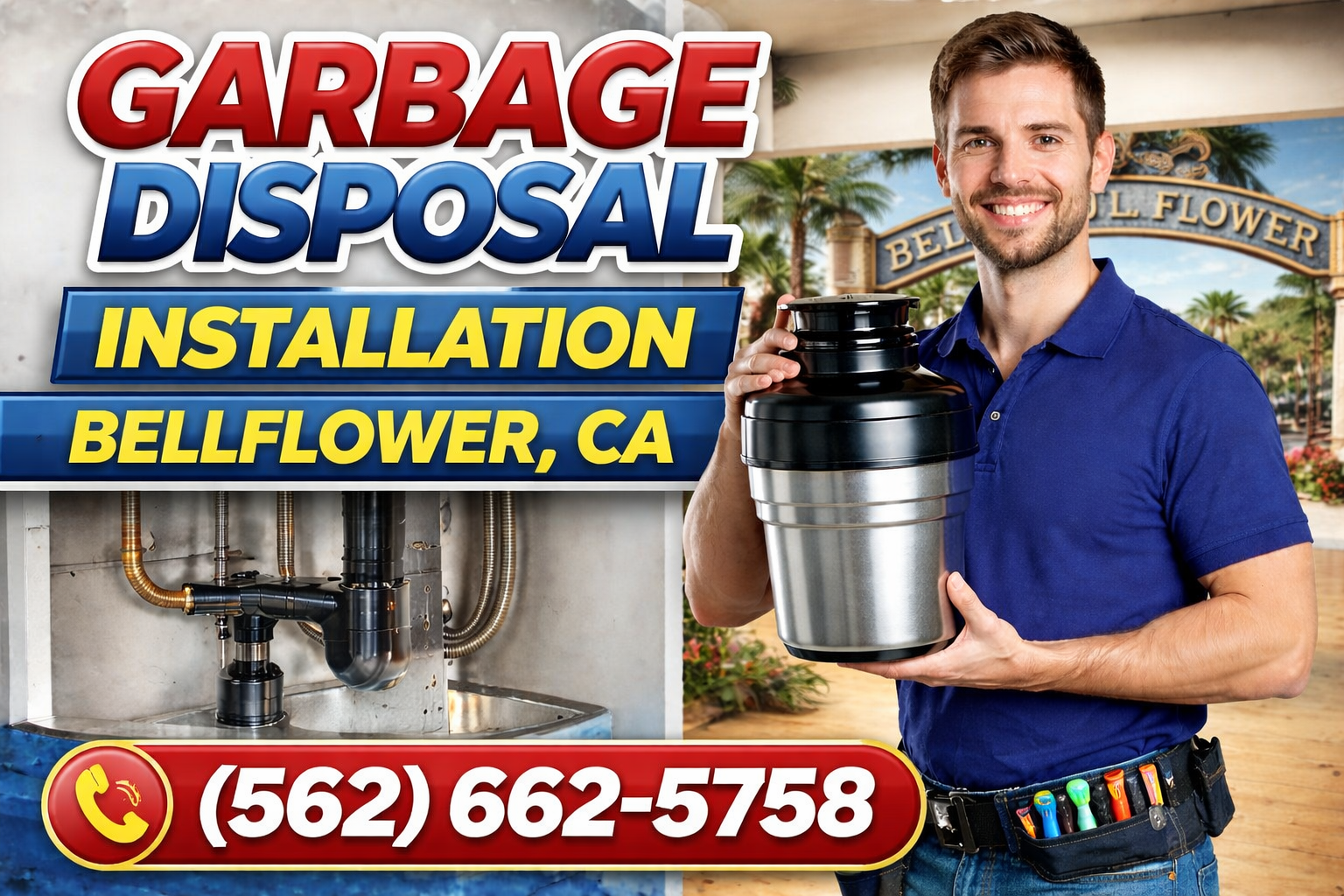 Garbage Disposal Installation in Bellflower