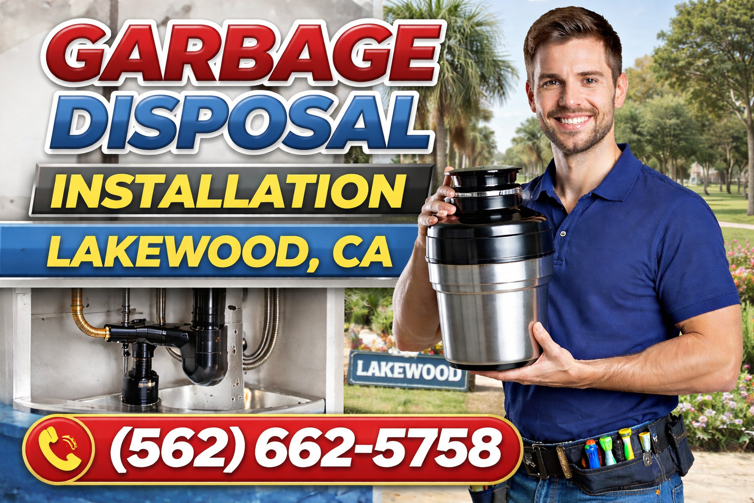 Garbage Disposal Installation in Lakewood