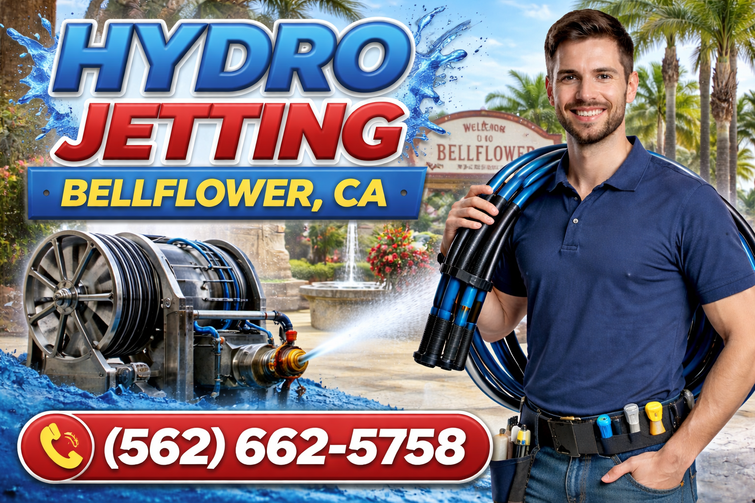 Hydro Jetting in Bellflower