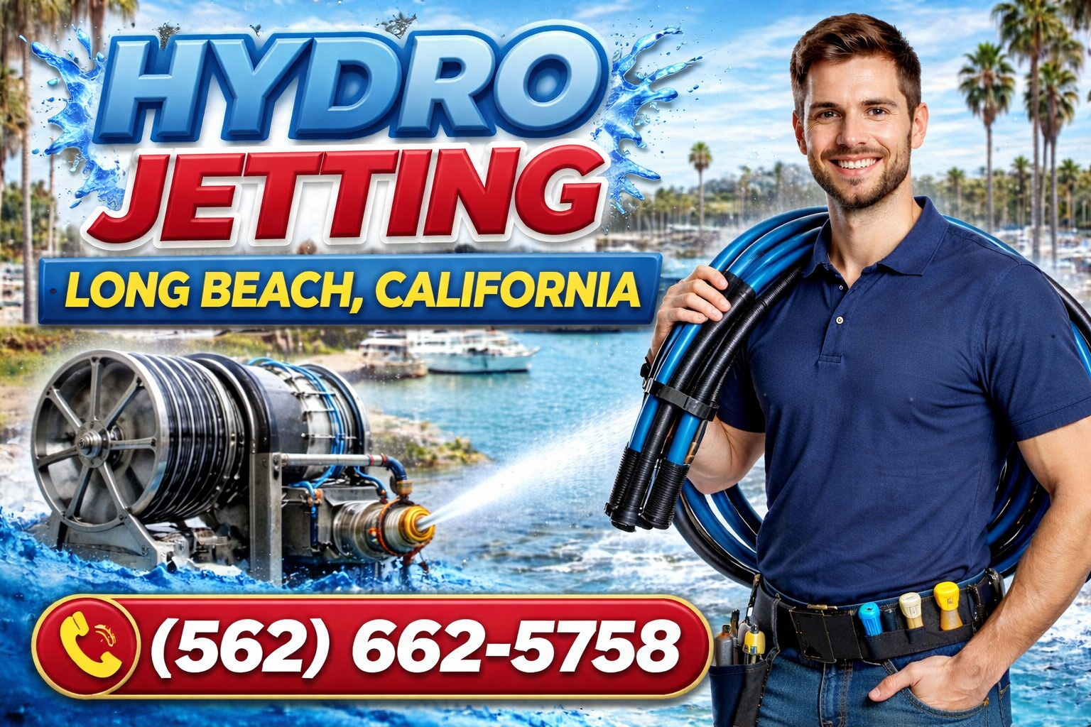 Hydro Jetting in Long Beach