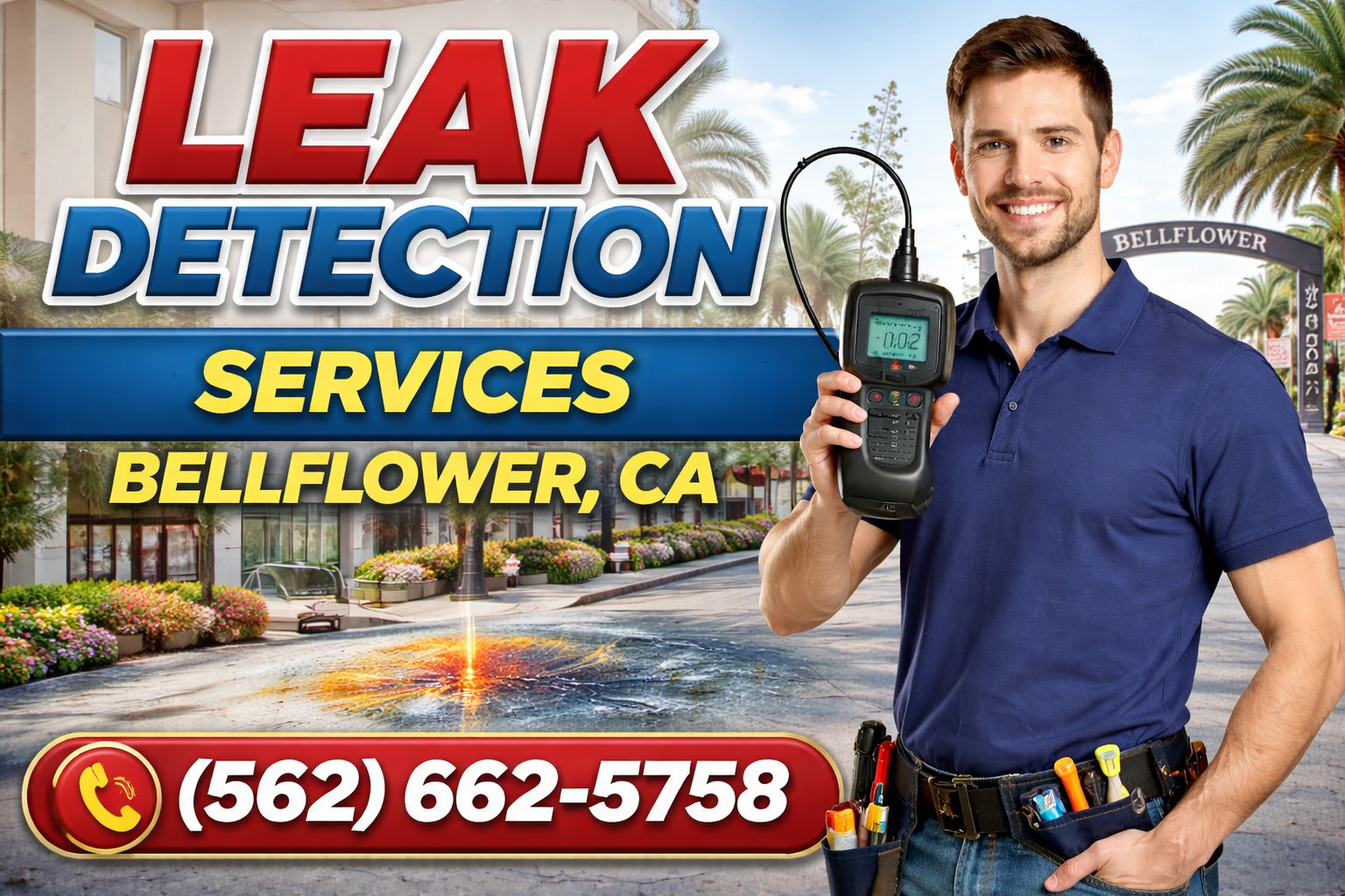 Leak Detection Services in Bellflower