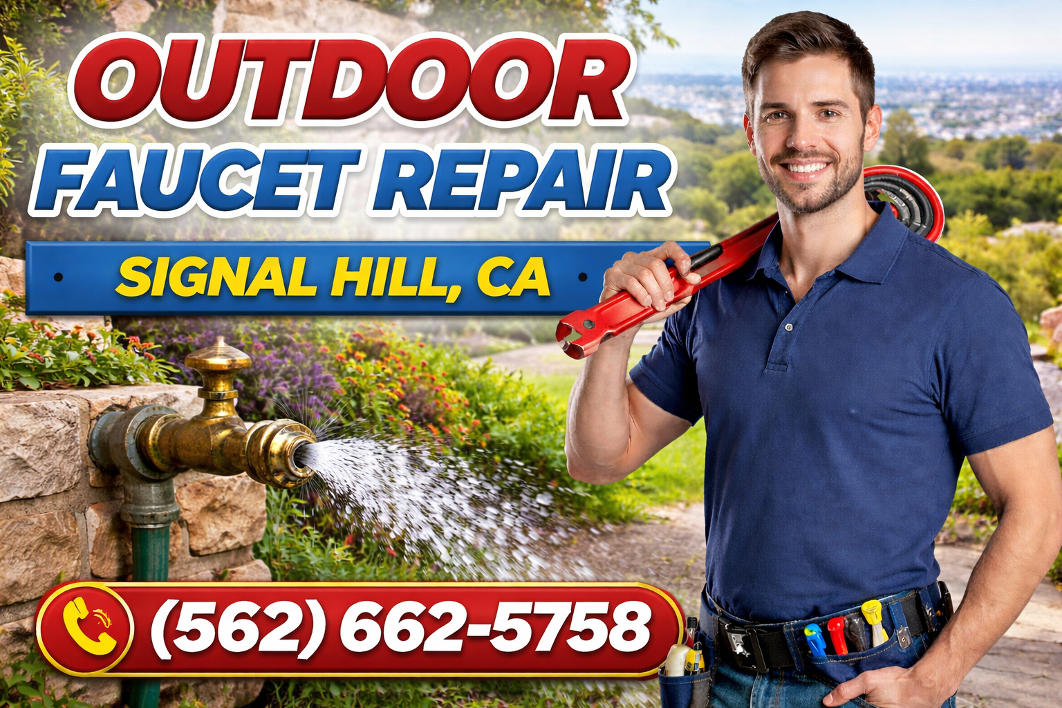 Outdoor Faucet Repair in Signal Hill