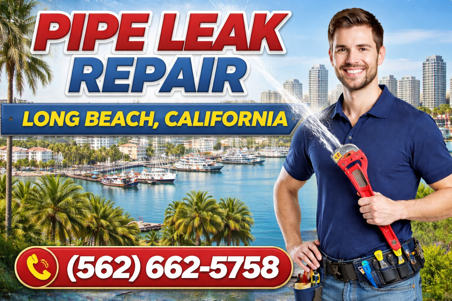 Pipe Leak Repair in Long Beach