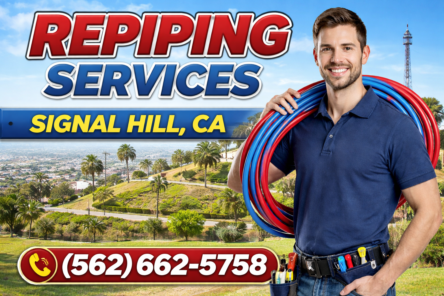 Repiping Services in Signal Hill