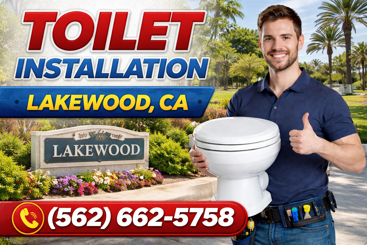 Toilet Installation in Lakewood
