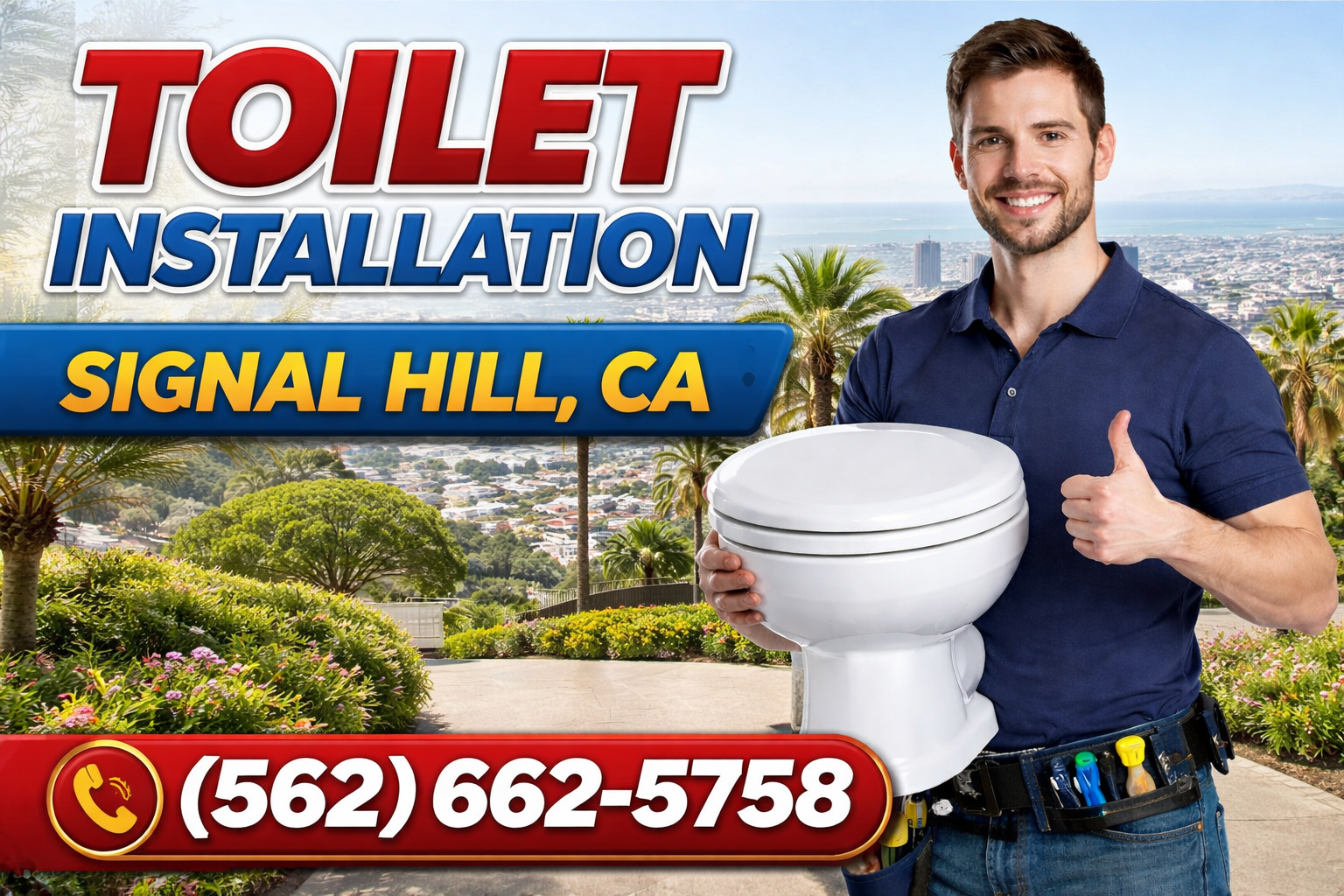 Toilet Installation in Signal Hill