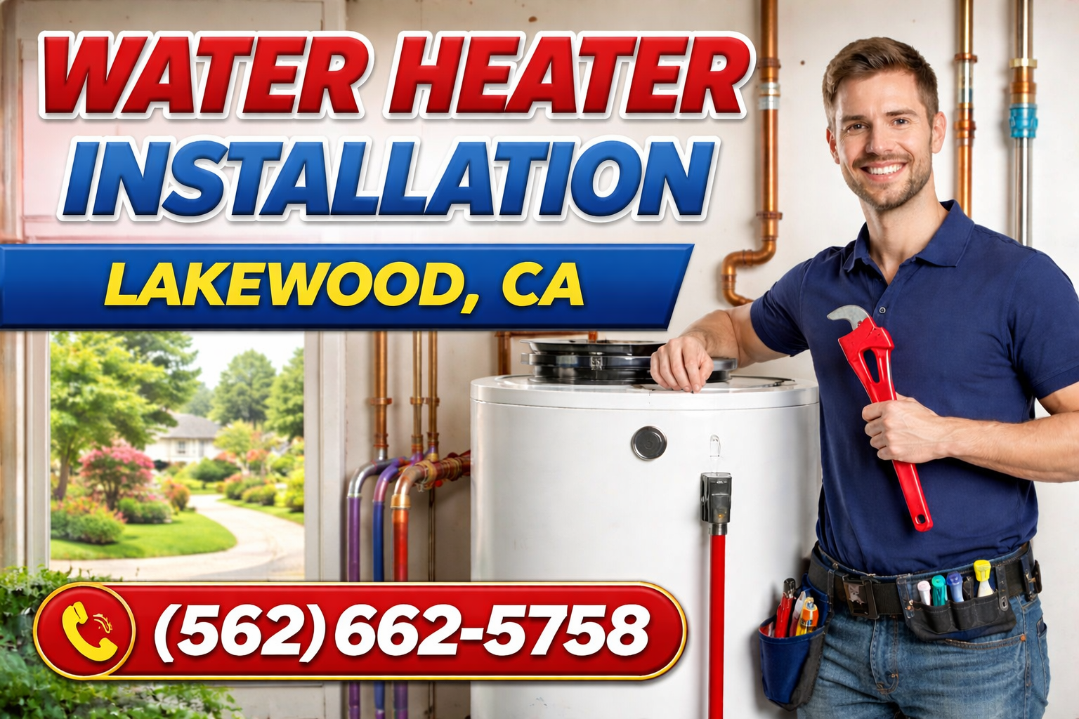 Water Heater Installation in Lakewood